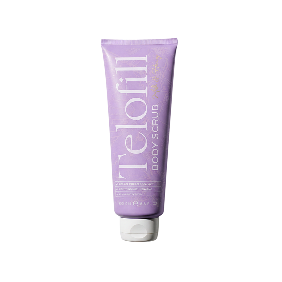 Telofill Milk & Honey Body Scrub - 250gm