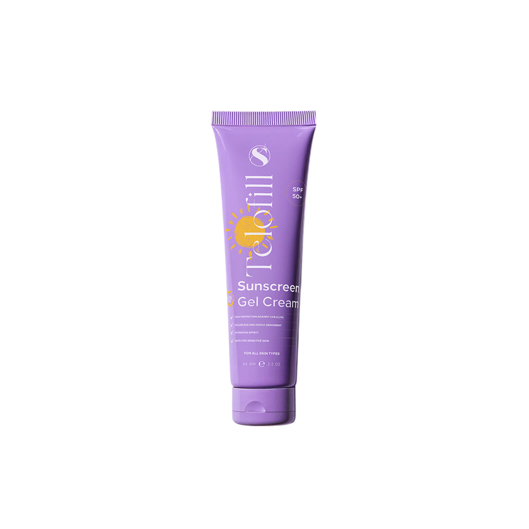 Telofill Sunscreen Gel Cream SPF 50+ - 60gm