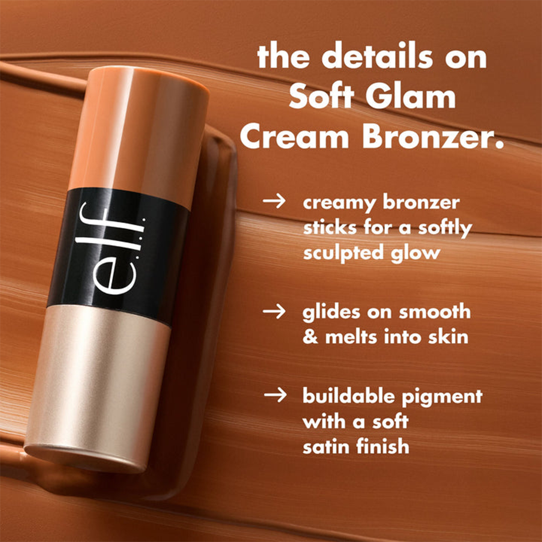 elf Soft Glam Cream Bronzer Stick - Light \ Medium