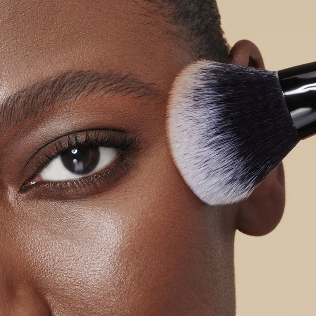 elf Dual-Ended Cream + Powder Brush