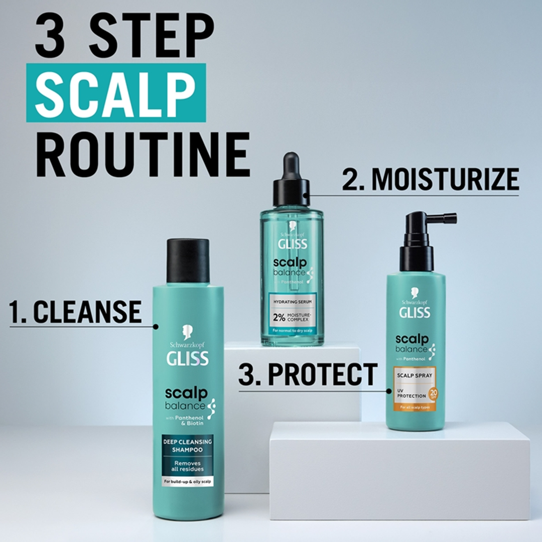 Schwarzkopf Gliss scalp balance Hyddrating Serum - 100ml