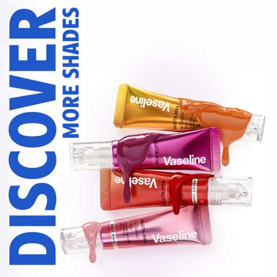 Vaseline Gluta-Hya Lip Serum Gloss - Cherry Crush - 10ml
