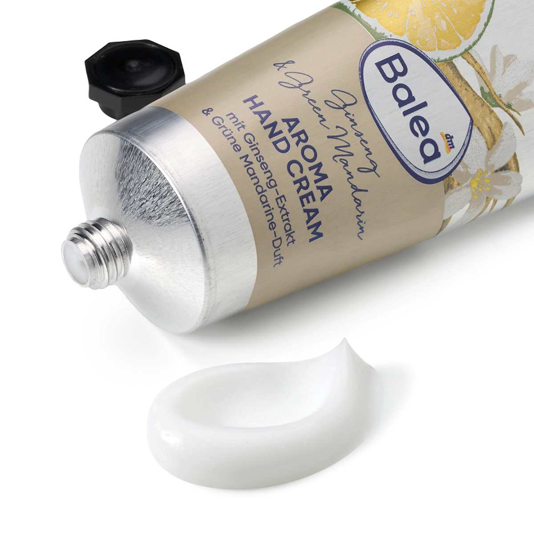 Balea Ginseng & Green Mandarin Hand Cream - 75ml