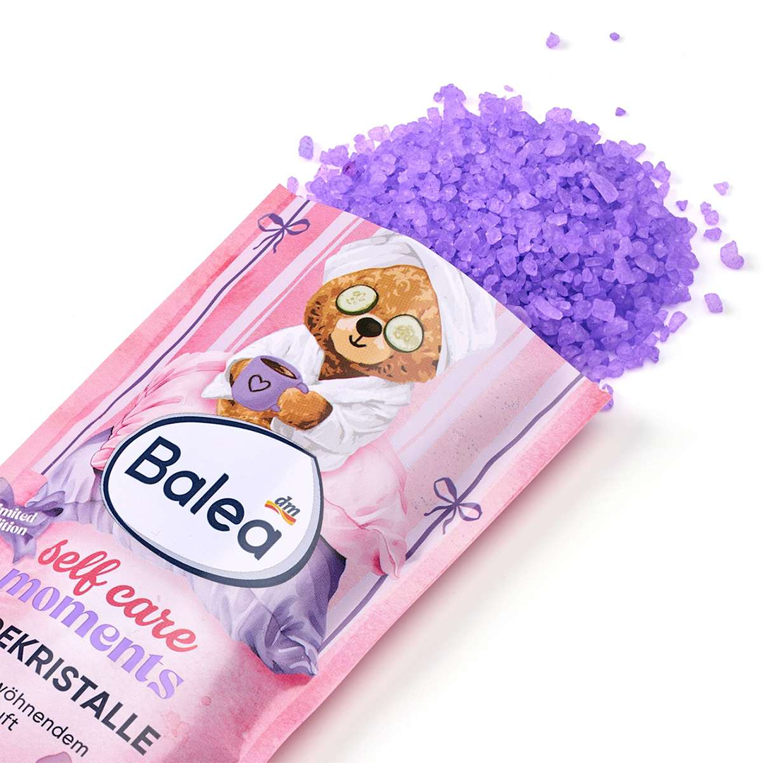 Balea Self Care Moments Bath Crystals