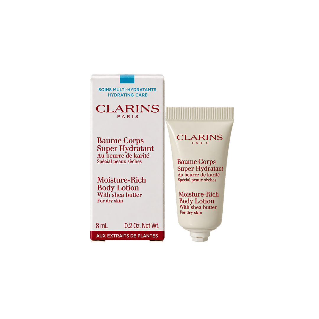 Clarins Moisture-Rich Body Lotion With Shea Butter - 8ml