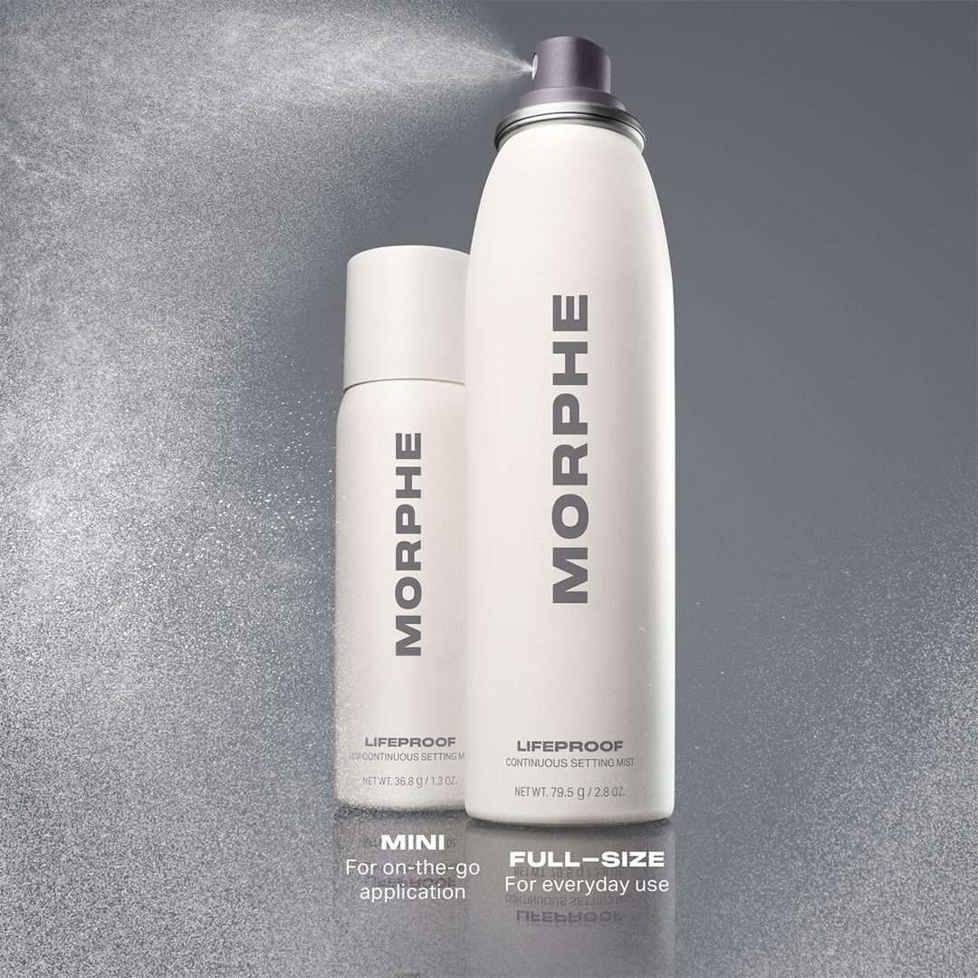 Morphe Lifeproof Continuous .Setting Mist - 2.8 OZ