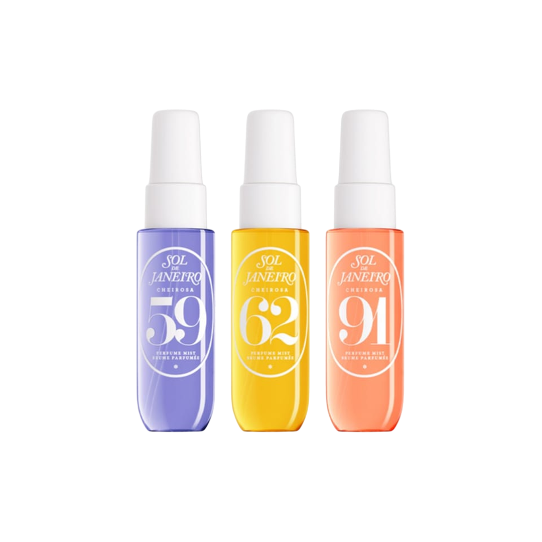 Sol de Janeiro Cheirosa Perfume Mist Set - 3 × 30ml