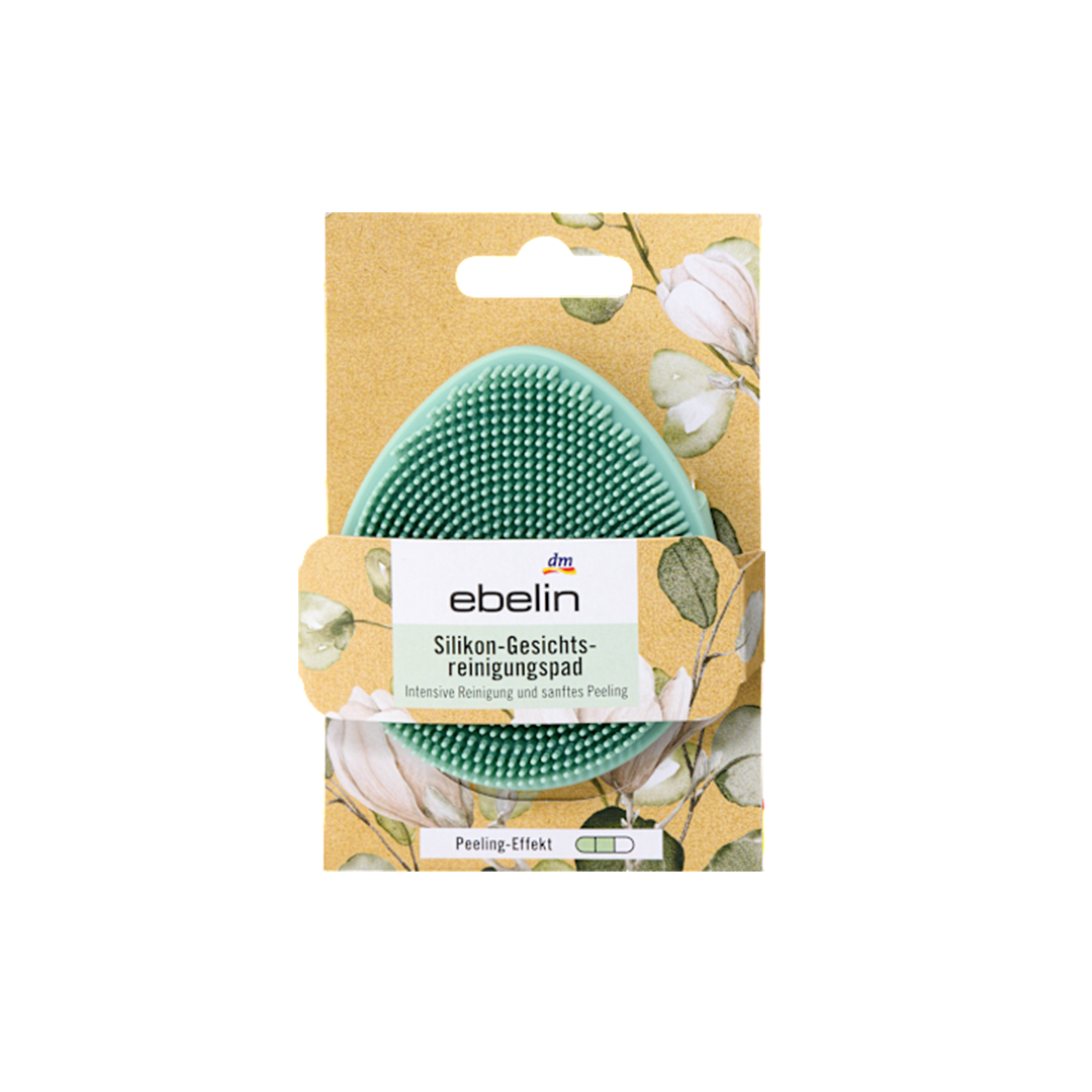 ebelin Silicone Facial Cleansing Pad - Random Color