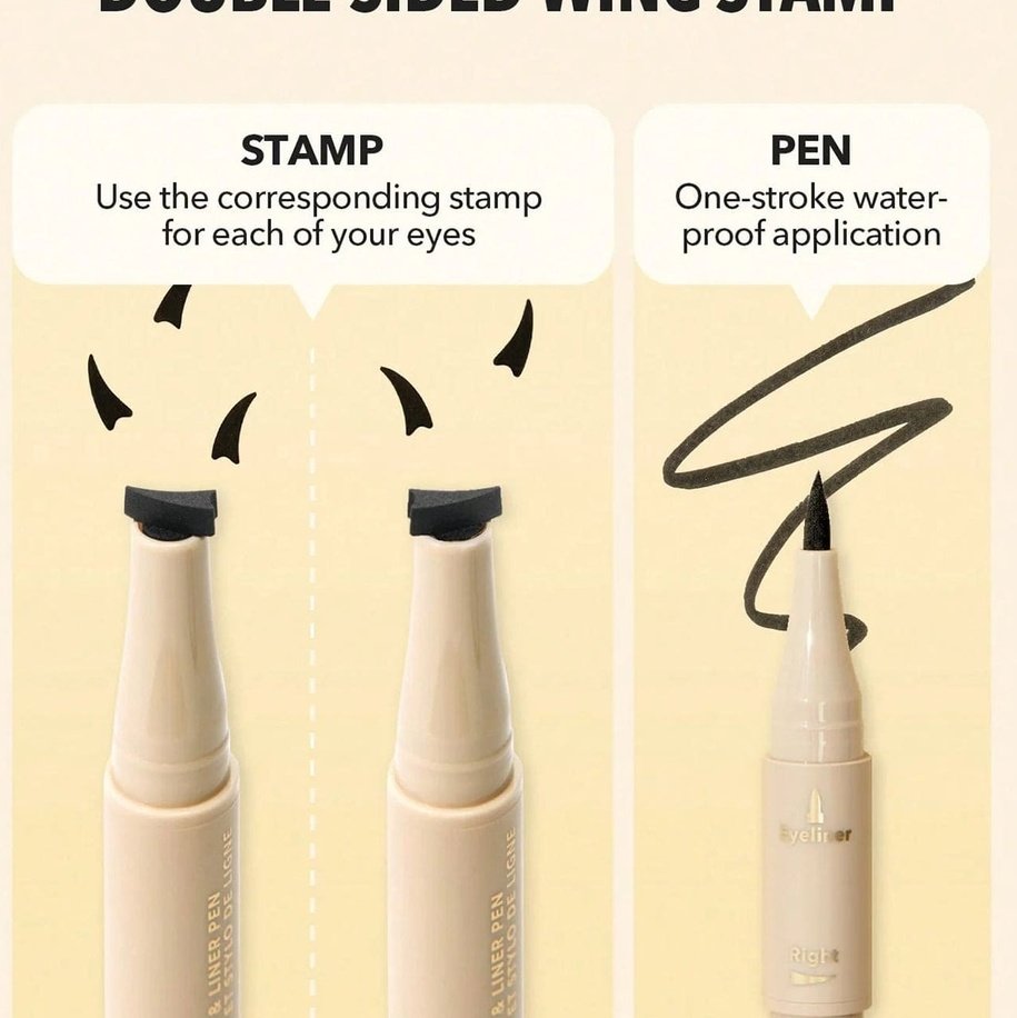SHEGLAM Get Foxy Eye Stamp & Liner Pen 3 In 1 Waterproof Liquid Eyeliner