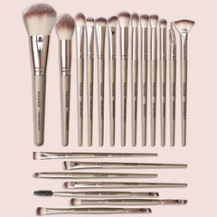 MAANGE 20pcs Makeup Brush Set - Champagne