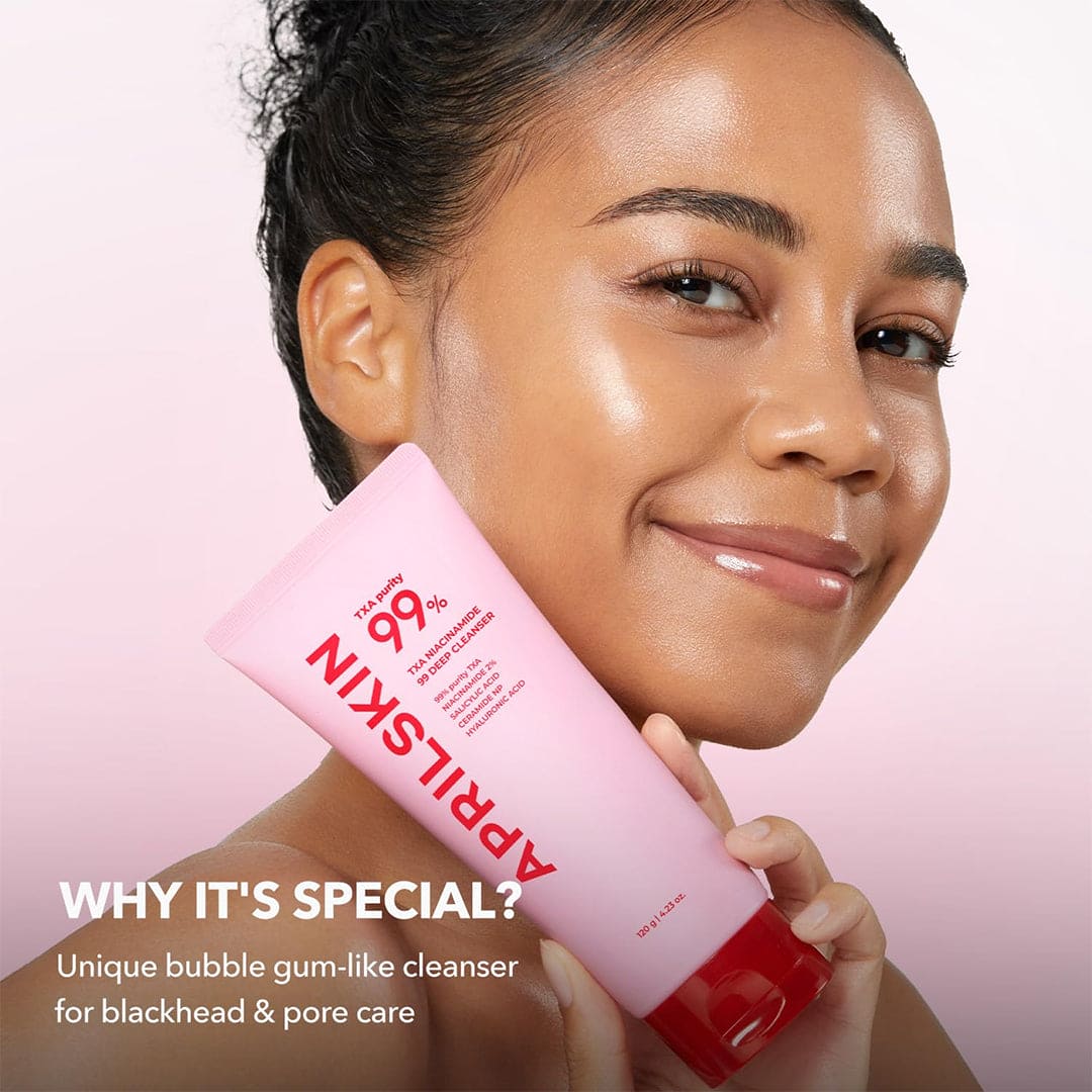 APRILSKIN TXA Niacinamide 99% Deep Cleanser - 120g Cleanser - XOXO cosmetics
