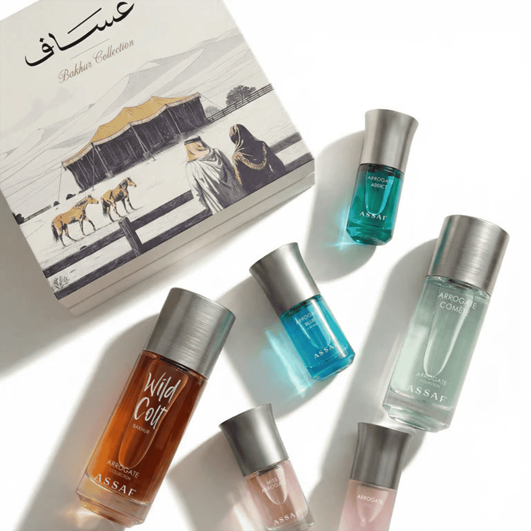 ASSAF Bakhur Collection 2 x 150ml + 4 x 10ml Perfume Set - XOXO cosmetics