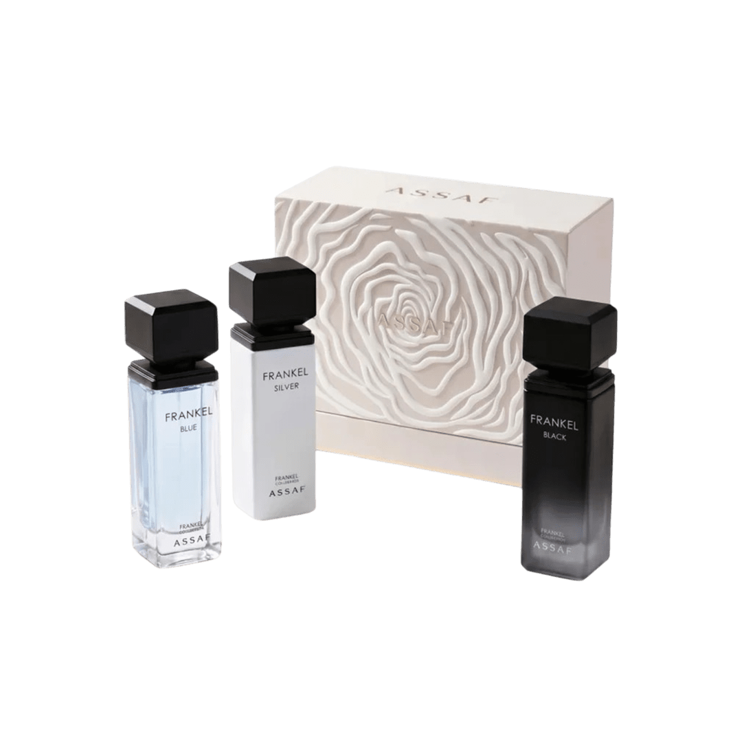 ASSAF Frankel Collection Set 3 x 25ml Perfume Set - XOXO cosmetics