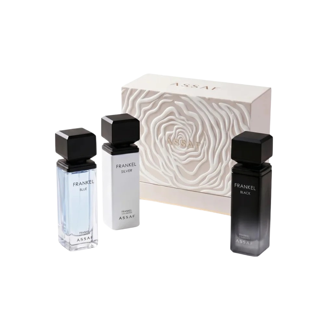 مجموعة عطور فرانكل من عساف (3 × 25 مل)