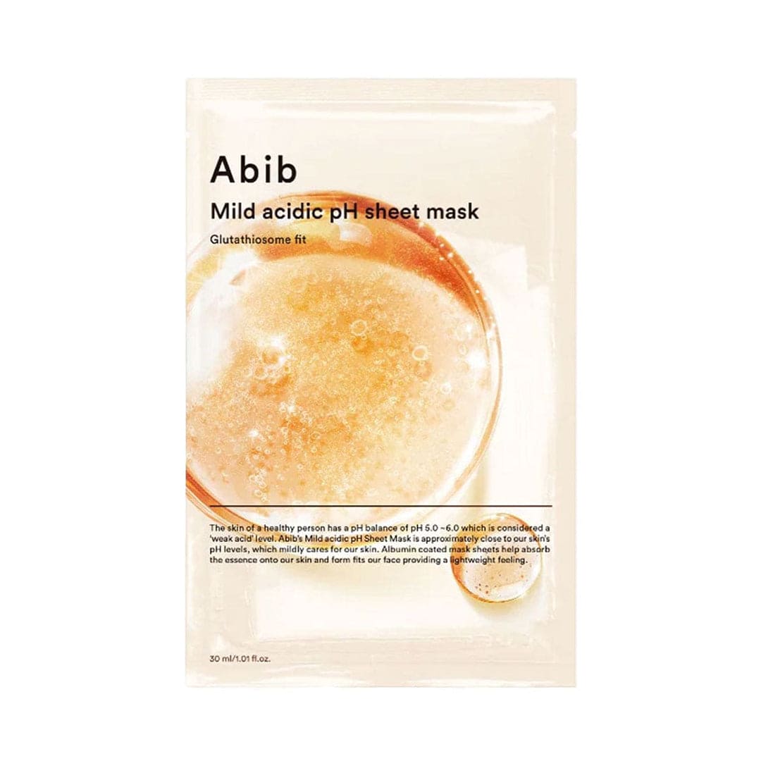 Abib Mild Acidic pH Sheet Mask Face Mask - XOXO cosmetics