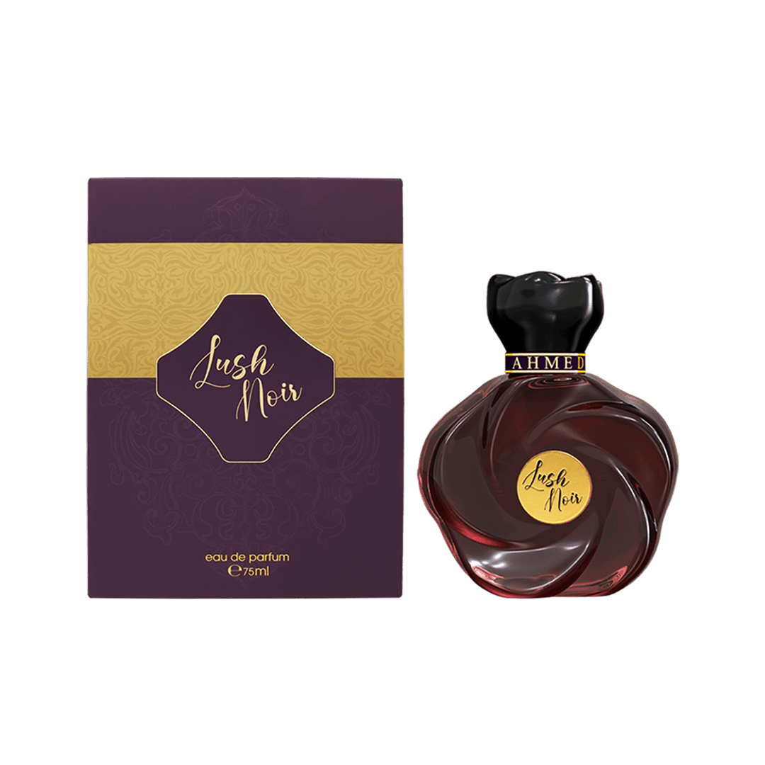 Ahmed AL Maghribi Lush Noir Eau De Parfum - 75ml Perfume - XOXO cosmetics