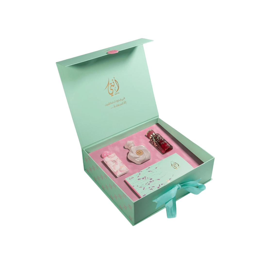 Ahmed Al Maghribi Antee Gift Box Perfume Set - XOXO cosmetics