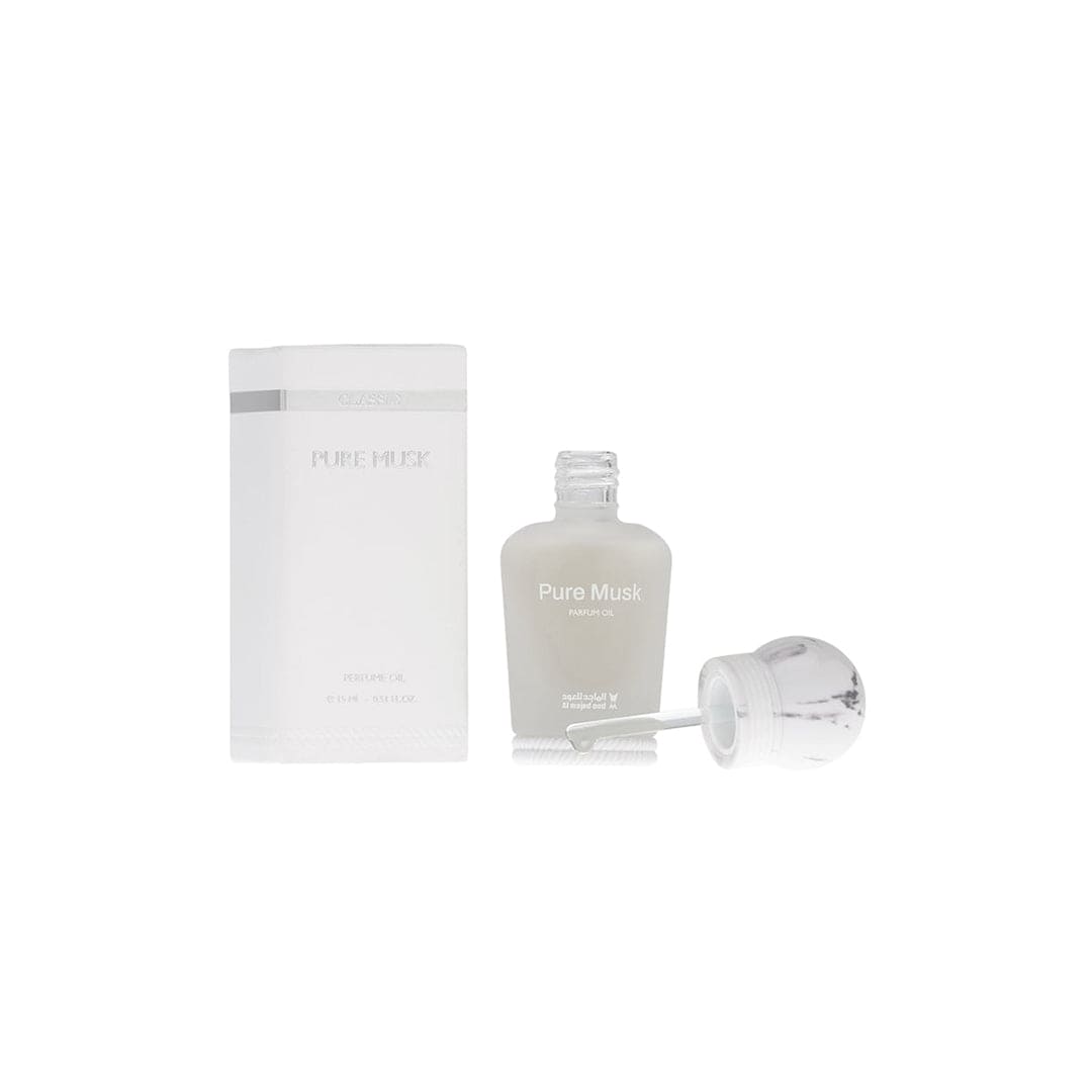 Al-Majed Oud Classic Pure Musk Perfume Oil - 15ml Musk Oil - XOXO cosmetics