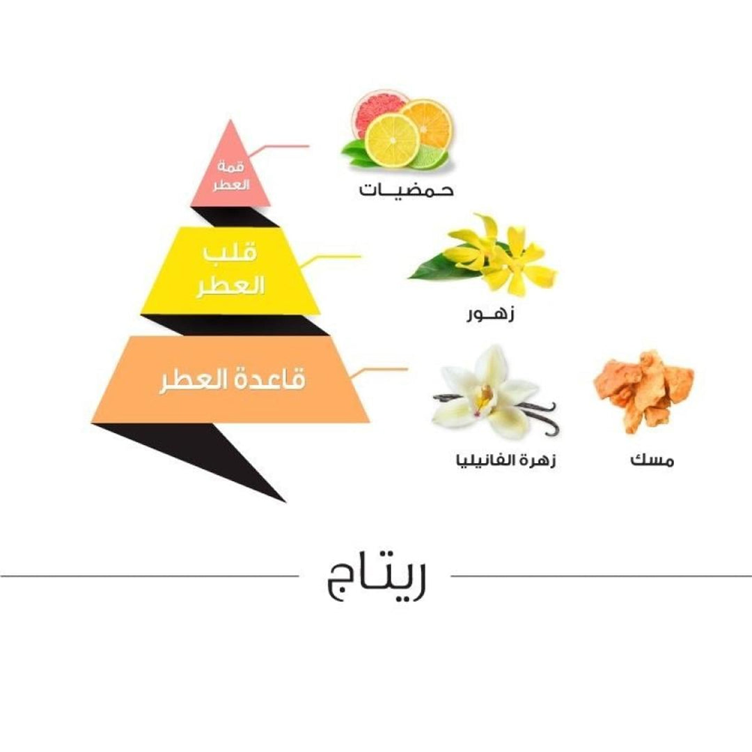 Al-Majed Oud Reetaj Eau De Parfum - 100ml Perfume - XOXO cosmetics