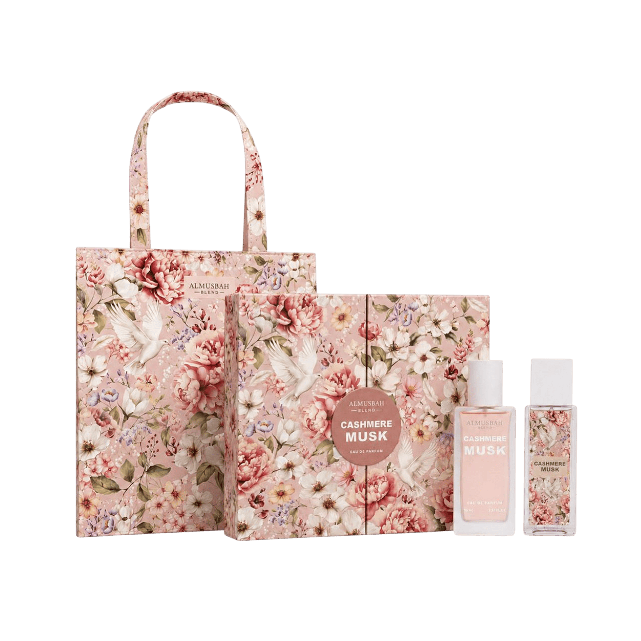 Al Musbah Blend Cashmere Musk Set Perfume Set - XOXO cosmetics