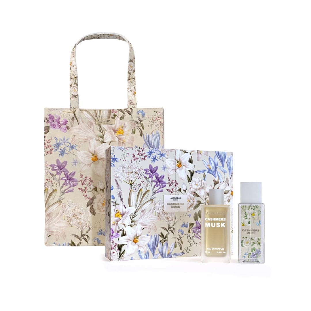 Al Musbah Blend Cashmere Musk Set Perfume Set - XOXO cosmetics