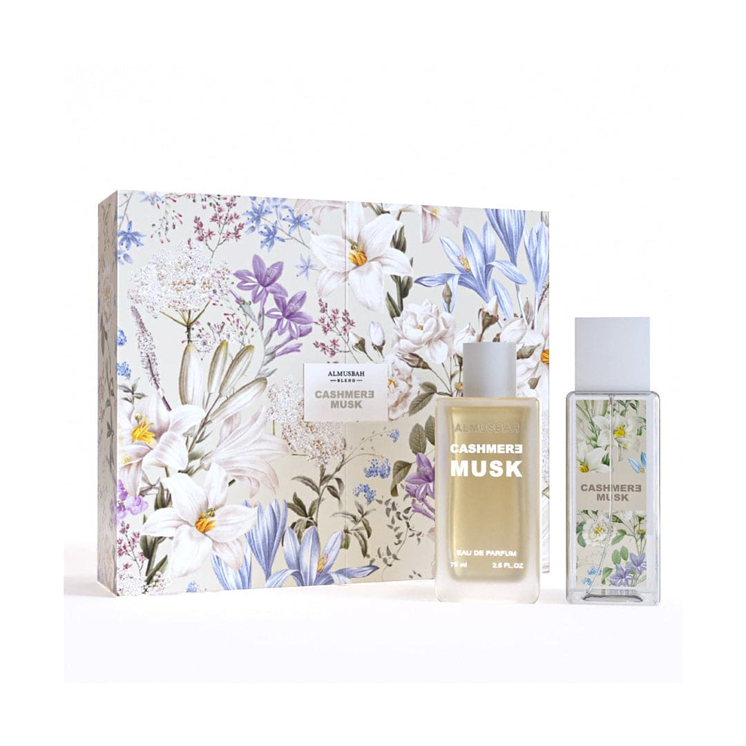 Al Musbah Blend Cashmere Musk Set Perfume Set - XOXO cosmetics
