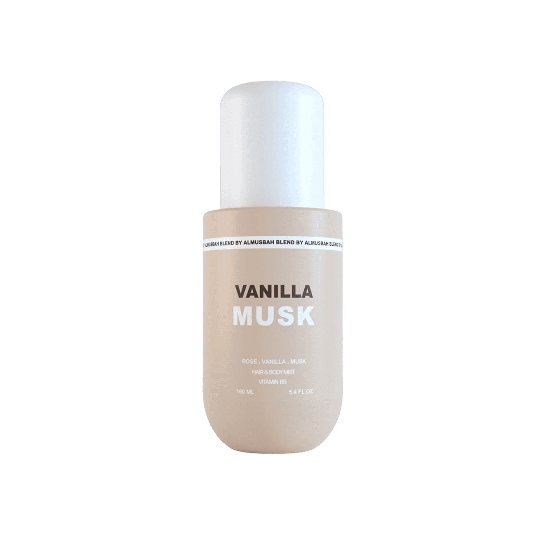 Al Musbah Blend Vanilla Musk Hair & Body Mist - 160ml Body Mist - XOXO cosmetics