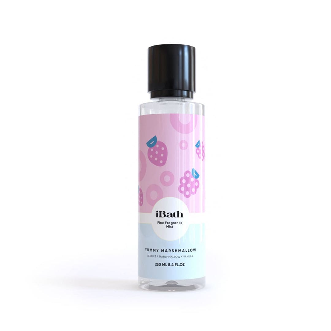 Al Musbah iBath Yummy Marshmallow Fine Fragrance Mist - 250ml Body Mist - XOXO cosmetics
