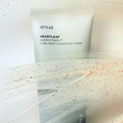 Anua Heartleaf Quercetinol Pore Deep Cleansing Foam 150ml Cleanser - XOXO cosmetics