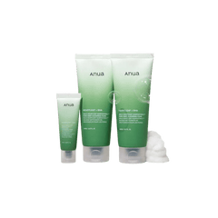 Anua Pore Foam Cleanser Super Value Set - 2 Full Size + Bouns Mini Cleanser - XOXO cosmetics