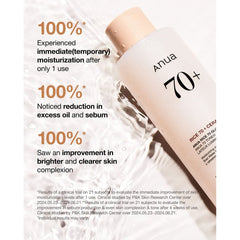Anua Rice 70 Glow Milky Toner Toner - XOXO cosmetics