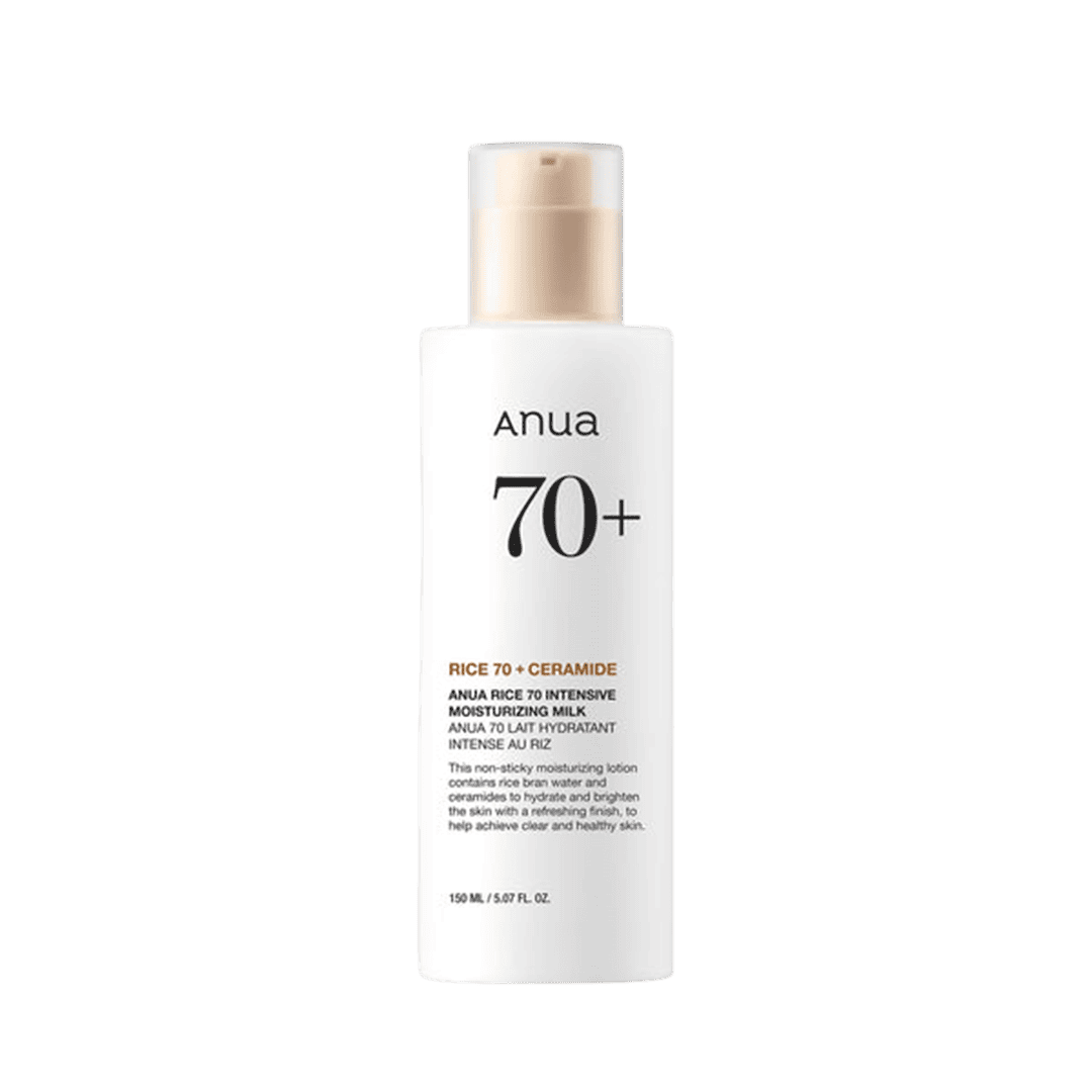 Anua Rice 70+ Intensive Moisturizing Milk - 150ml Moisturizer - XOXO cosmetics