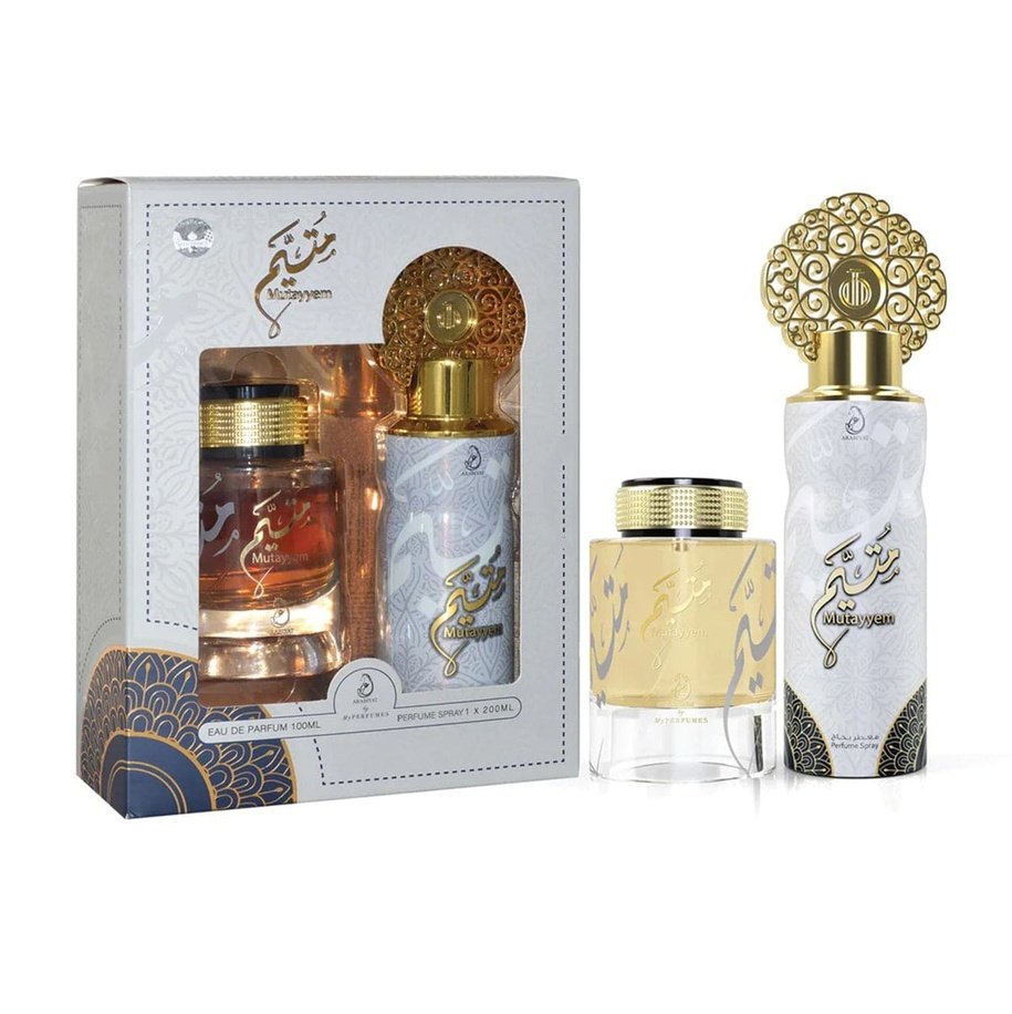 Arabiyat by My Perfumes Mutayyem Gift Set For Unisex Eau De Parfum Perfume Set - XOXO cosmetics