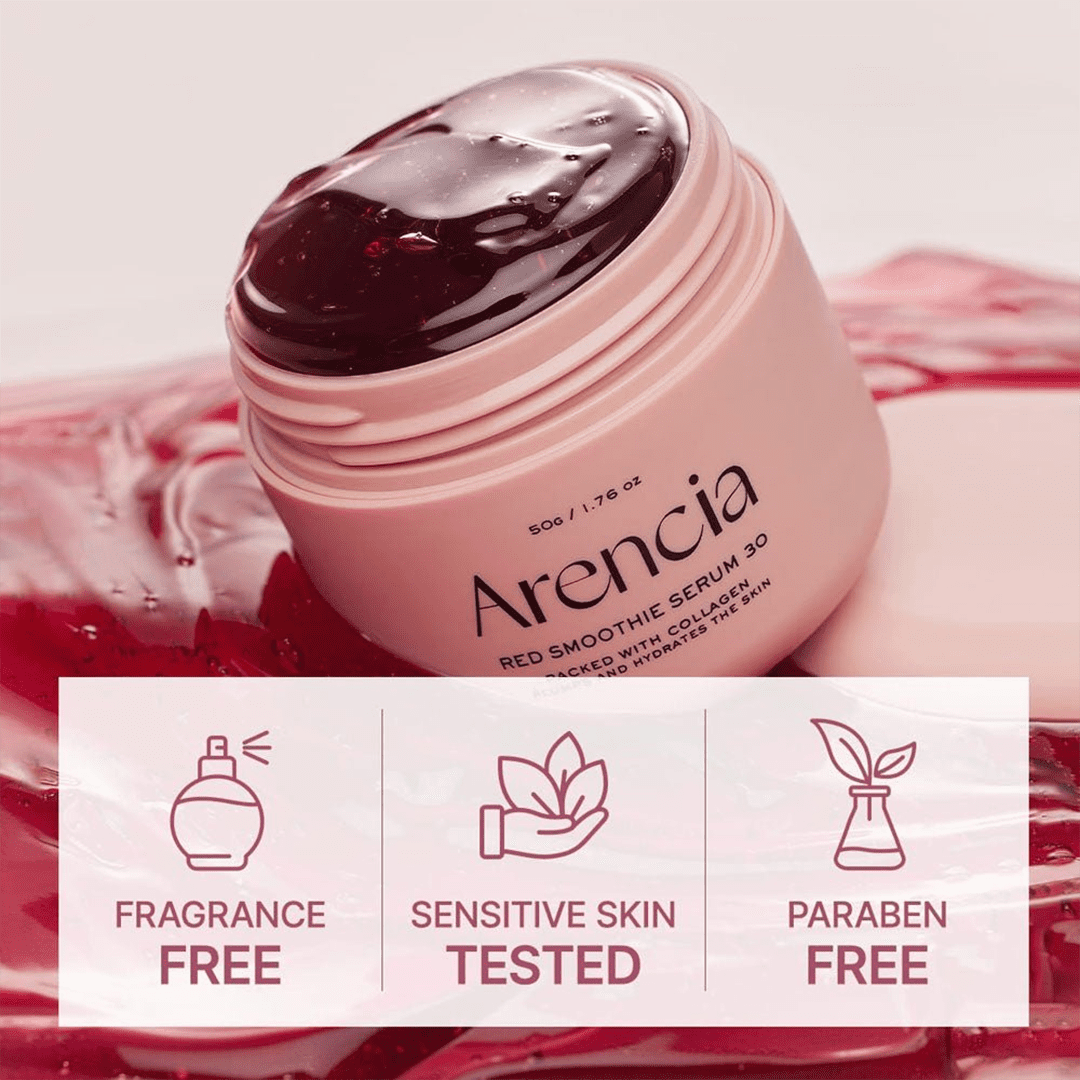 Arencia Fresh Red Smoothie Serum 30 - 50g Face Serum - XOXO cosmetics