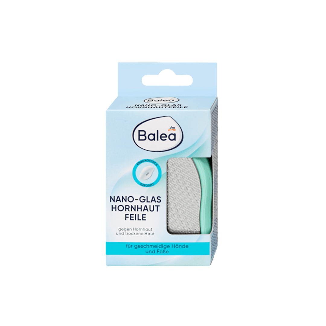 Balea Corneal File Nano-Glass - 1Pc Random Color Body Tools - XOXO cosmetics