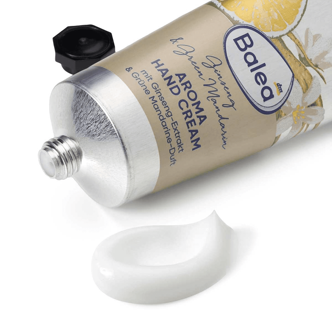 Balea Ginseng & Green Mandarin Hand Cream - 75ml Hand Care - XOXO cosmetics