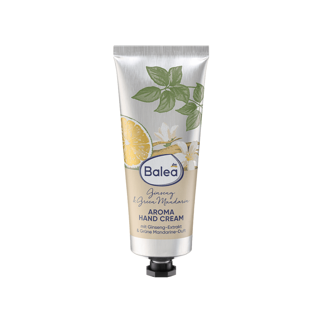 Balea Ginseng & Green Mandarin Hand Cream - 75ml Hand Care - XOXO cosmetics