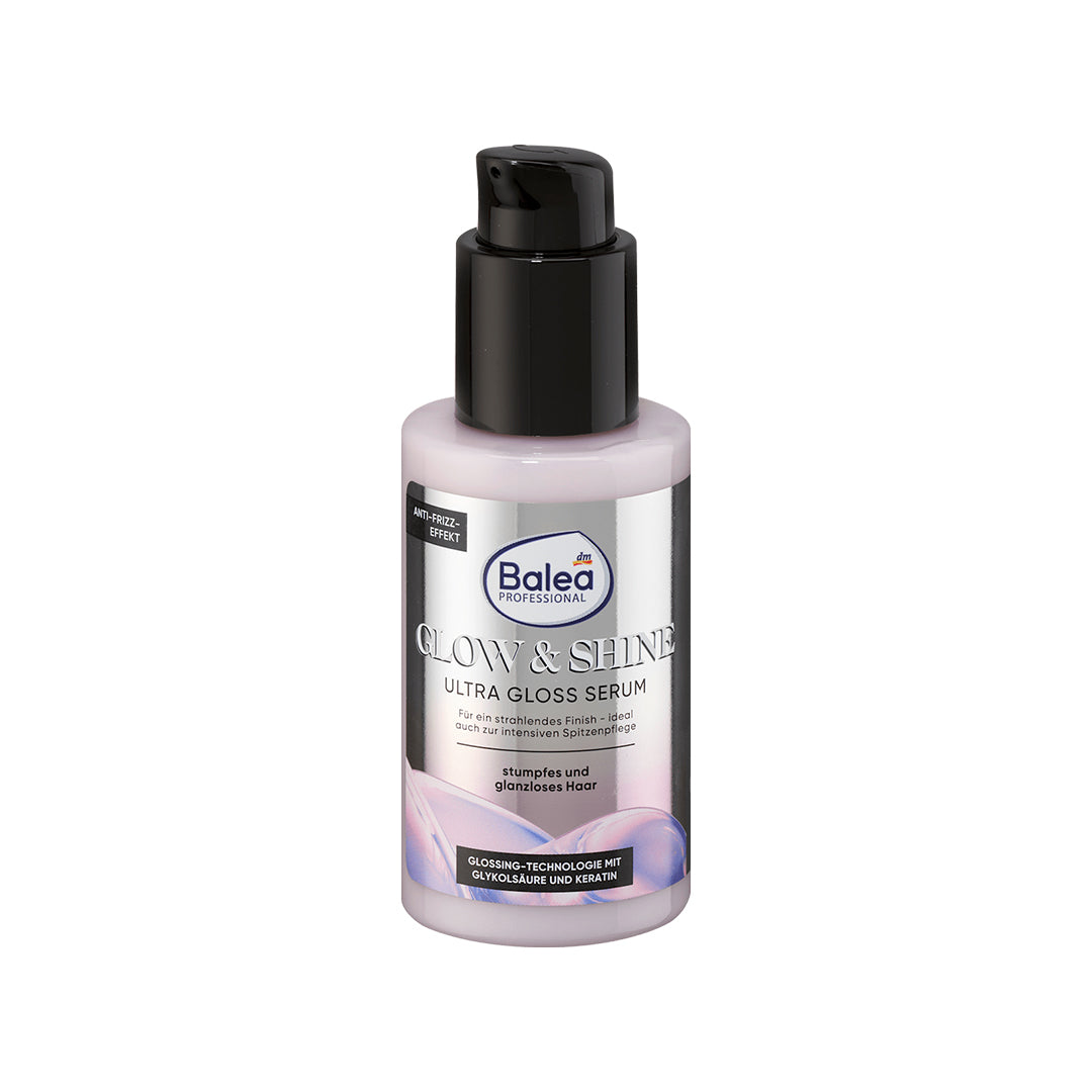 Balea Glow & Shine Ultra Gloss Serum - 125ml Hair Serum - XOXO cosmetics