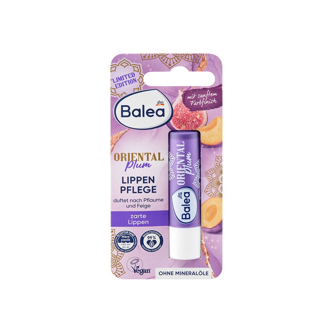 Balea Lip Balm - Oriental Plum Limited Edition Lip Balm - XOXO cosmetics