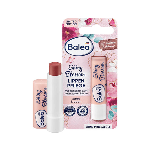 Balea Lip Balm - Shiny Blossom Lip Balm - XOXO cosmetics