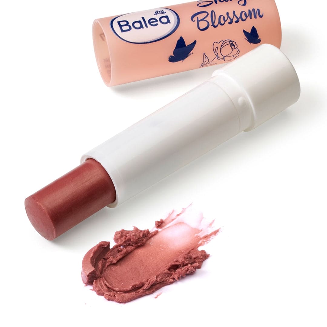 Balea Lip Balm - Shiny Blossom Lip Balm - XOXO cosmetics