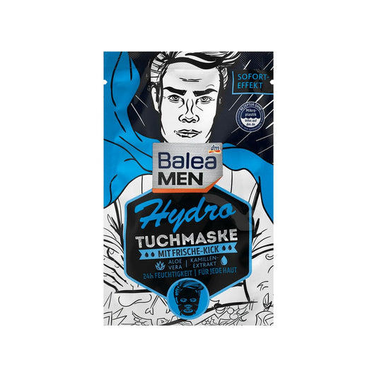 Balea MEN Hydro Sheet Mask Face Mask - XOXO cosmetics