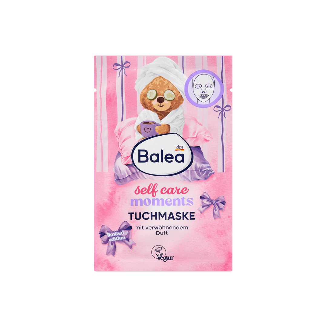 Balea Self Care Moments Sheet Mask Face Mask - XOXO cosmetics