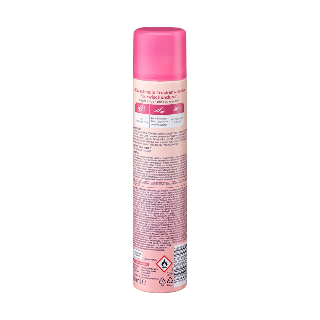 Balea Soft Cotton Dry Shampoo Hair - XOXO cosmetics