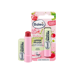 Balea Strawberry Matcha Lip Balm Limited Edition Lip Balm - XOXO cosmetics