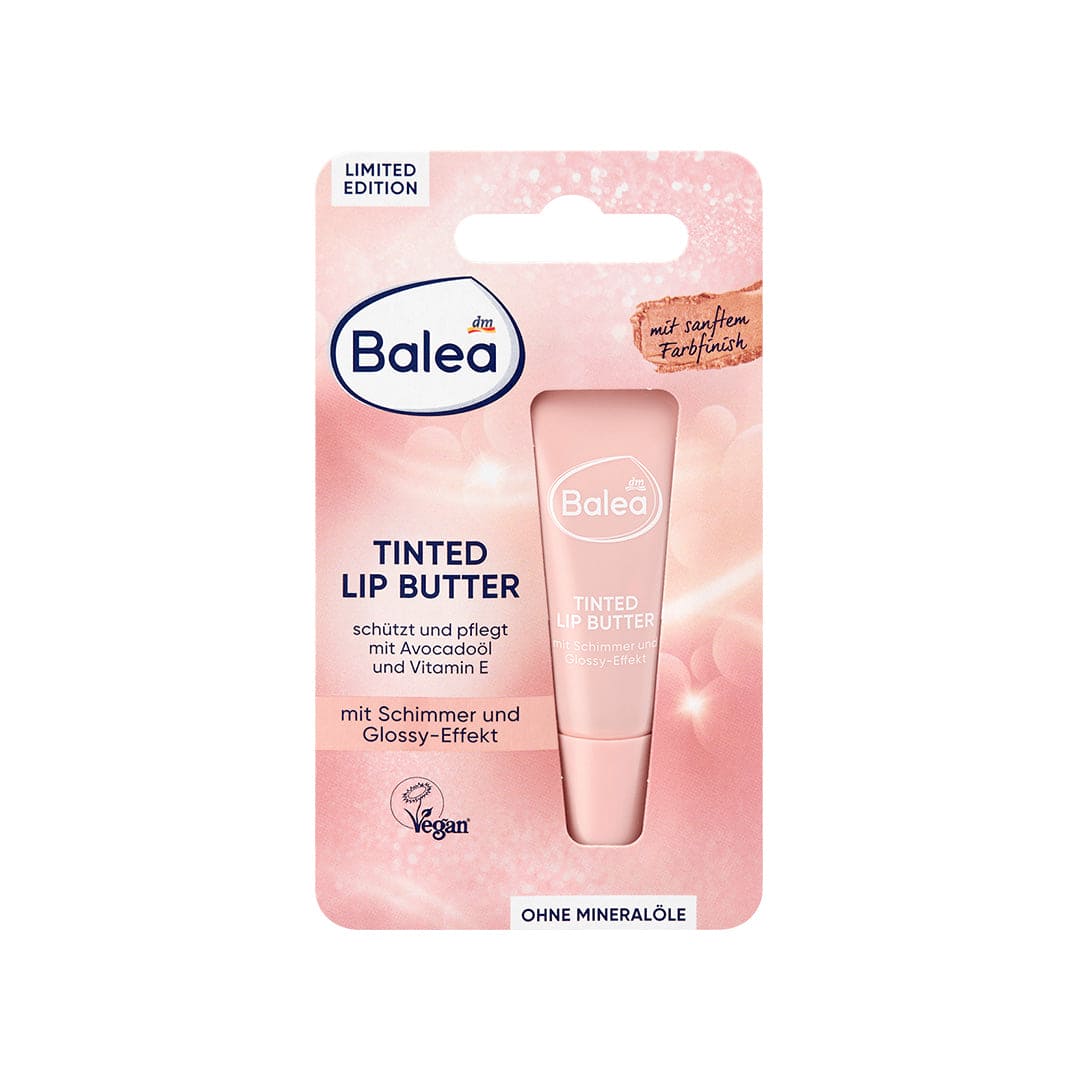Balea Tinted Lip Butter Lip Balm - XOXO cosmetics