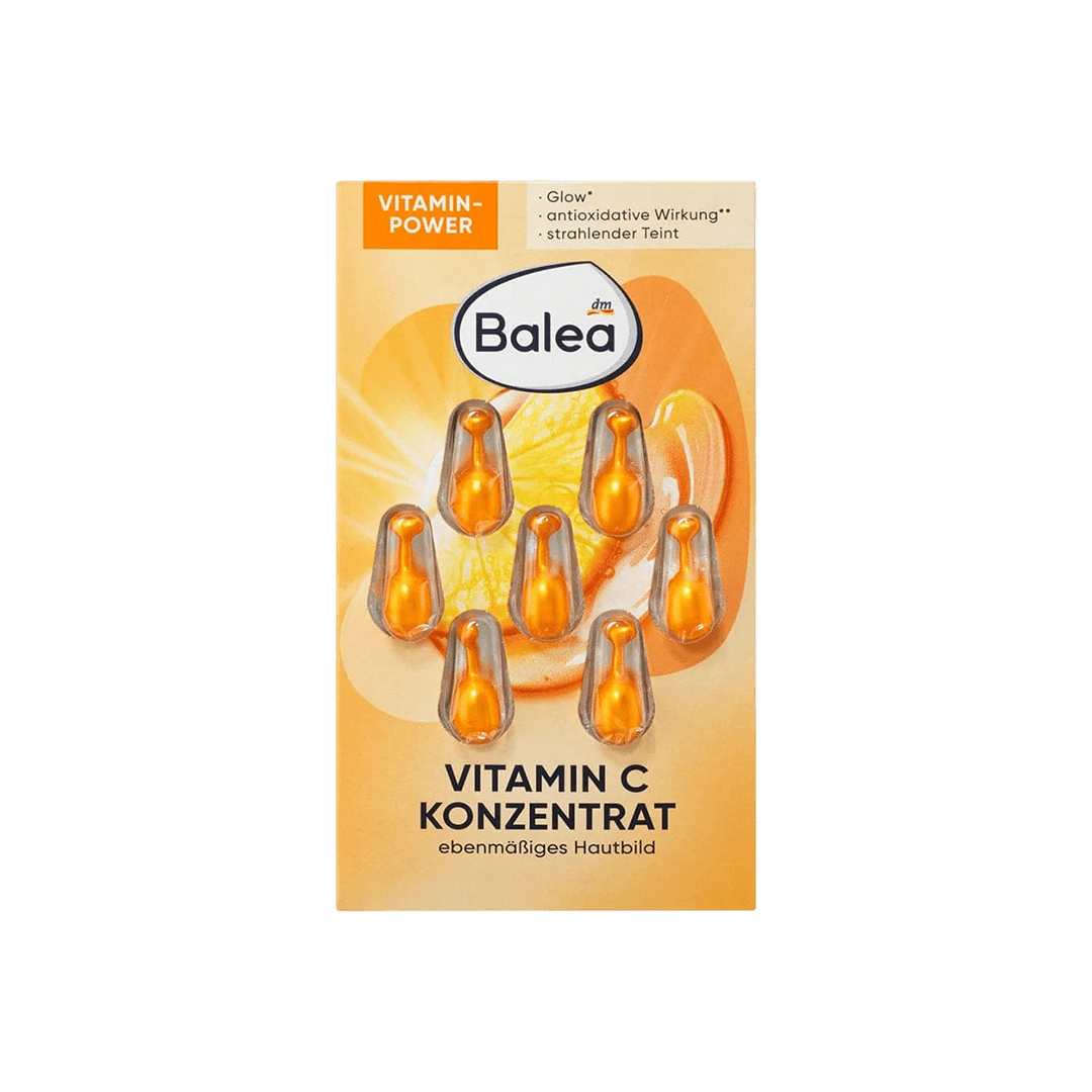 Balea Vitamin C Concentrate - 7 Capsules Vitamins - XOXO cosmetics