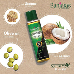 Banjaras Samvridhi Hair Oil - 125ml Hair Oil - XOXO cosmetics