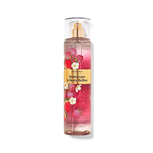 Bath & Body Buttercups & Berry Bellini Fine Fragrance Mist - Gulf Edition Body Mist - XOXO cosmetics