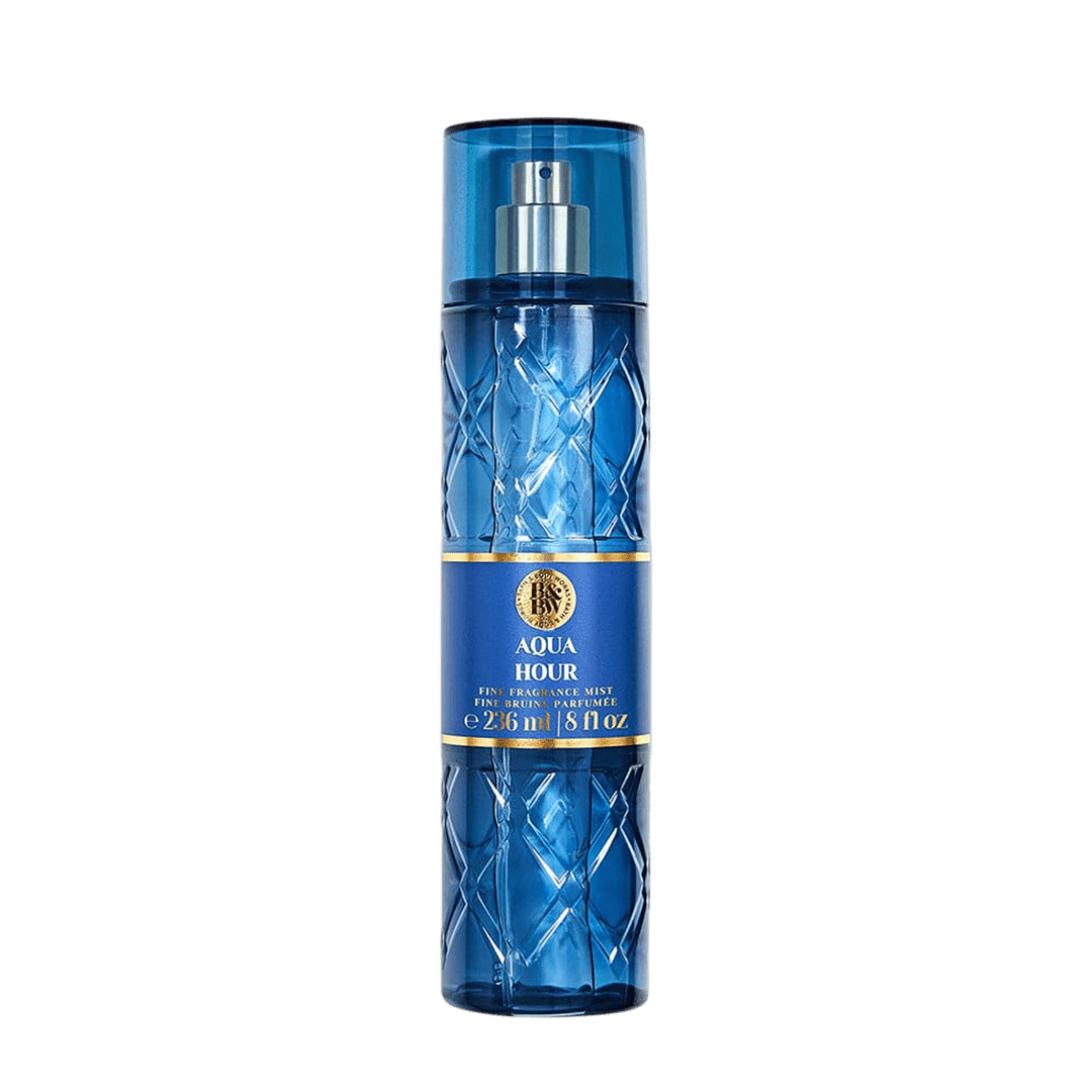 Bath & Body Works Aqua Hour Fine Fragrance Mist - 236ml Gulf Edition Body Mist - XOXO cosmetics
